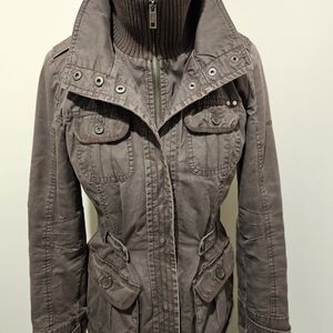 ESPRIT Women's Brown Utility Jacket